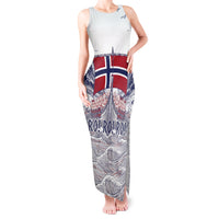 Custom Norway Football Tank Maxi Dress Ro Ro Ro Viking Glory