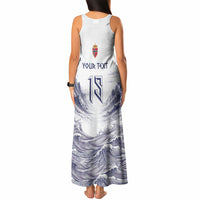 Custom Norway Football Tank Maxi Dress Ro Ro Ro Viking Glory