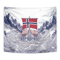 Norway Football Tapestry Ro Ro Ro Viking Glory