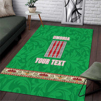 Personalized Italy Umbria Area Rug Flag Style - Wonder Print Shop