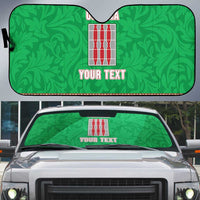 Personalized Italy Umbria Auto Sun Shade Flag Style - Wonder Print Shop