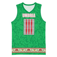 Personalized Italy Umbria Basketball Jersey Flag Style LT19