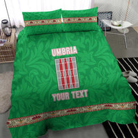 Personalized Italy Umbria Bedding Set Flag Style - Wonder Print Shop