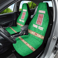 Personalized Italy Umbria Car Seat Cover Flag Style - Wonder Print Shop