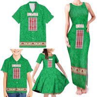 Personalized Italy Umbria Family Matching Tank Maxi Dress and Hawaiian Shirt Flag Style LT19