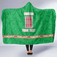 Personalized Italy Umbria Hooded Blanket Flag Style - Wonder Print Shop