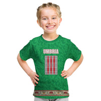 Personalized Italy Umbria Kid T Shirt Flag Style LT19