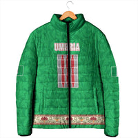 Personalized Italy Umbria Padded Jacket Flag Style LT19