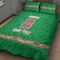 Personalized Italy Umbria Quilt Bed Set Flag Style - Wonder Print Shop
