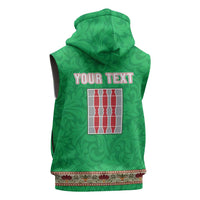 Personalized Italy Umbria Sleeveless Hoodie Flag Style LT19
