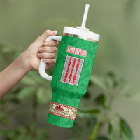 Personalized Italy Umbria Tumbler With Handle Flag Style - Wonder Print Shop