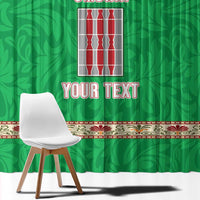 Personalized Italy Umbria Window Curtain Flag Style - Wonder Print Shop
