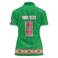 Personalized Italy Umbria Women Polo Shirt Flag Style LT19