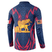 Italy Veneto Button Sweatshirt Emblem With Flag Style LT19