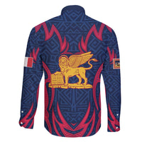 Italy Veneto Family Matching Off The Shoulder Long Sleeve Dress and Hawaiian Shirt Emblem With Flag Style LT19