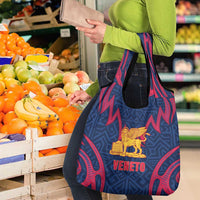 Italy Veneto Grocery Bag Emblem With Flag Style - Wonder Print Shop