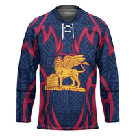 Italy Veneto Hockey Jersey Emblem With Flag Style LT19