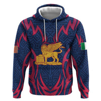 Italy Veneto Hoodie Emblem With Flag Style LT19