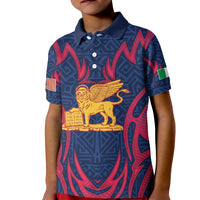 Italy Veneto Kid Polo Shirt Emblem With Flag Style LT19