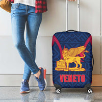 Italy Veneto Luggage Cover Emblem With Flag Style - Wonder Print Shop