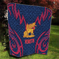 Italy Veneto Quilt Emblem With Flag Style - Wonder Print Shop