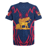 Italy Veneto Rugby Jersey Emblem With Flag Style LT19