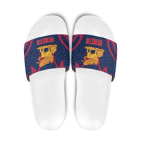 Italy Veneto Slide Sandals Emblem With Flag Style - Wonder Print Shop