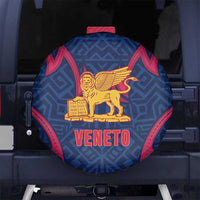 Italy Veneto Spare Tire Cover Emblem With Flag Style - Wonder Print Shop