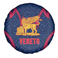 Italy Veneto Spare Tire Cover Emblem With Flag Style - Wonder Print Shop