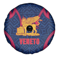 Italy Veneto Spare Tire Cover Emblem With Flag Style - Wonder Print Shop