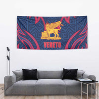 Italy Veneto Tapestry Emblem With Flag Style - Wonder Print Shop