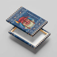 Personalized Romania Christmas Canvas Wall Art Romanian Traditional Masks - Wonder Print Shop