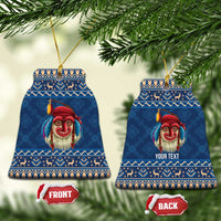 Personalized Romania Christmas Ceramic Ornament Romanian Traditional Masks - Wonder Print Shop