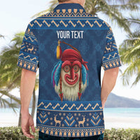Personalized Romania Christmas Hawaiian Shirt Romanian Traditional Masks - Wonder Print Shop