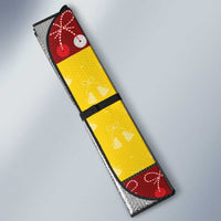 Personalized Moldova Christmas Auto Sun Shade Capra Goat Folk Costume - Wonder Print Shop