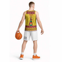 Personalized Moldova Christmas Basketball Jersey Capra Goat Folk Costume - Wonder Print Shop