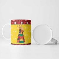 Personalized Moldova Christmas Ceramic Mug Capra Goat Folk Costume - Wonder Print Shop