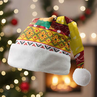 Personalized Moldova Christmas Santa Hat Capra Goat Folk Costume - Wonder Print Shop