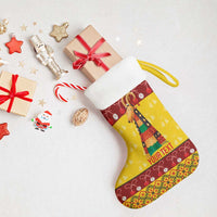 Personalized Moldova Christmas Stocking Capra Goat Folk Costume - Wonder Print Shop