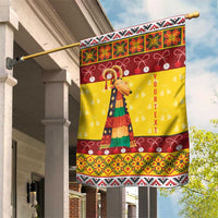 Personalized Moldova Christmas Garden Flag Capra Goat Folk Costume - Wonder Print Shop