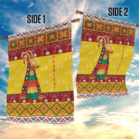 Personalized Moldova Christmas Garden Flag Capra Goat Folk Costume - Wonder Print Shop