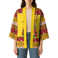 Personalized Moldova Christmas Kimono Capra Goat Folk Costume - Wonder Print Shop