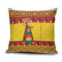Personalized Moldova Christmas Pillow Cover Capra Goat Folk Costume - Wonder Print Shop