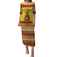 Personalized Moldova Christmas Puletasi Capra Goat Folk Costume - Wonder Print Shop