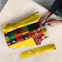 Personalized Moldova Christmas Umbrella Capra Goat Folk Costume - Wonder Print Shop