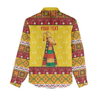 Personalized Moldova Christmas Women Casual Shirt Capra Goat Folk Costume - Wonder Print Shop