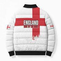 Women Rugby England Bomber Puffer Jacket Rise of the Rose World Champions - Wonder Print Shop