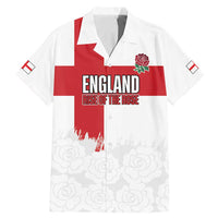 Women Rugby England Family Matching Mermaid Dress and Hawaiian Shirt Rise of the Rose World Champions - Wonder Print Shop