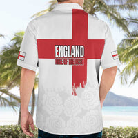 Women Rugby England Hawaiian Shirt Rise of the Rose World Champions - Wonder Print Shop