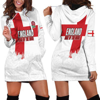 Women Rugby England Hoodie Dress Rise of the Rose World Champions - Wonder Print Shop